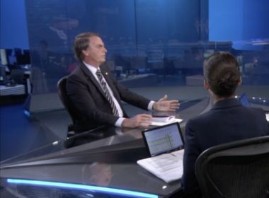 Bolsonaro vai pedir direito de resposta a Globo na Justiça