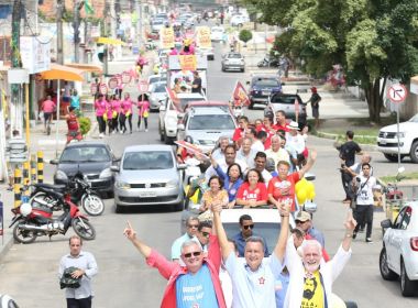 Em campanha, Rui Costa percorre 13 bairros de Alagoinhas