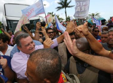 Durante visita a Porto Seguro, Rui promete instalação de unidade de saúde