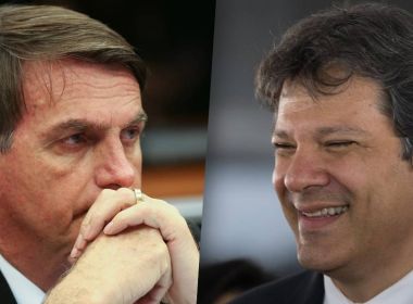 Bolsonaro perde para Haddad, Ciro e Alckmin no segundo turno, diz Ibope