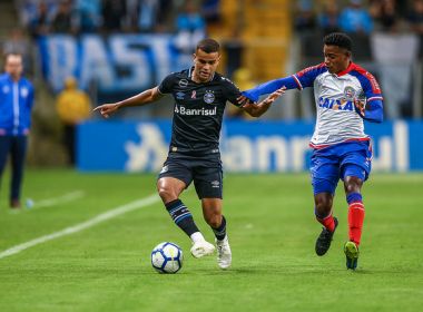 Com erros de arbitragem, Bahia empata com o Grêmio no Brasileirão 