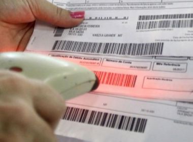 Boletos vencidos com valores a partir de R$ 100 podem ser pagos em qualquer banco