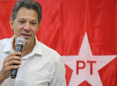 Haddad é mais rejeitado pelos eleitores que Bolsonaro, aponta Ibope