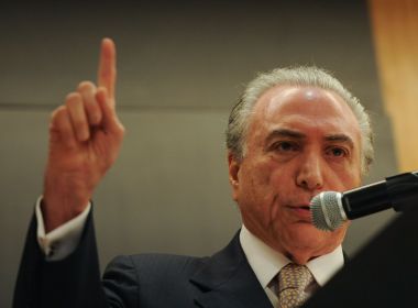 Michel Temer prevê transição tranquila para o próximo governo