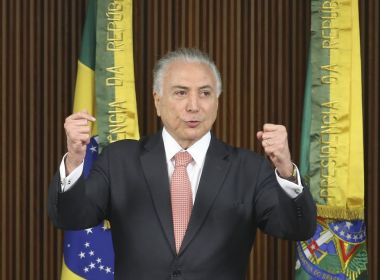 Último pronunciamento de Temer: ‘Saio com a alma leve e a consciência do dever cumprido’
