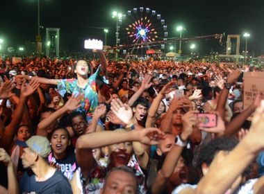 Primeiro dia do Festival Virada Salvador tem público de 250 mil pessoas na Boca do Rio
