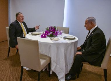 Mike Pompeo e Benjamin Netanyahu almoçam em Brasília