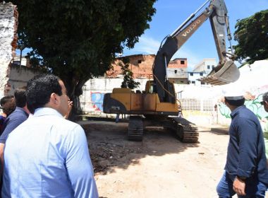 Prefeitura inicia construção de centro de educação para 400 alunos em São Cristóvão
