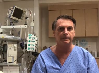 Bolsonaro apresenta náusea e vômito e passa a se alimentar através de sonda