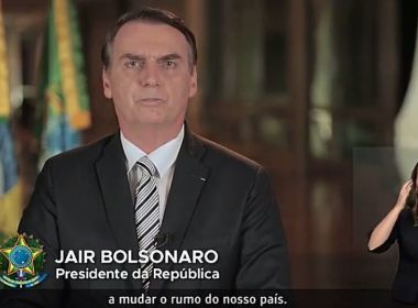 'Nova reforma Ã© justa e para todos', diz Bolsonaro em pronunciamento na TelevisÃ£o