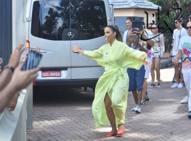 Ivete deixa apartamento no Campo Grande para retorno ao Carnaval de Salvador
