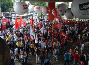 Centrais sindicais se unem em ato no Dia do Trabalho
