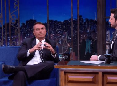 Bolsonaro declara apoio a Danilo Gentili, condenado por ofender deputada do PT