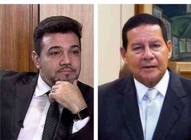 Feliciano vai pedir impeachment de Mourão: 'Não aceito conspiração'