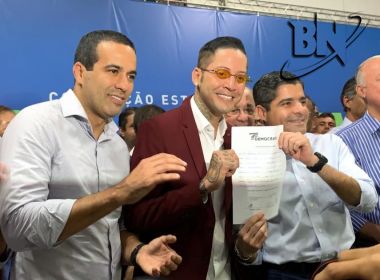 Kannário se filia ao DEM em convenção estadual do partido