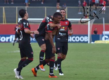 Com gols do estreante Ruan Levine, Vitória vence o Vila Nova de virada no Barradão