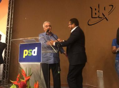 Em convenção do PSD, Augusto Castro se filia ao partido