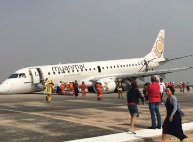 Avião da Embraer registra pane e faz pouso de emergência em Mianmar
