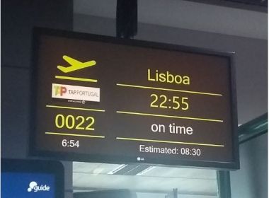 TAP volta a cancelar voo de Salvador a Portugal nessa quarta; cliente aponta que é terceira vez