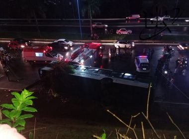 Acidente de Ã´nibus deixa 27 feridos em Salvador; grÃ¡vida estÃ¡ entre vÃ­timas