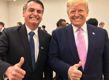 Trump diz que Bolsonaro é 'muito querido pelo povo brasileiro'