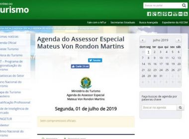 Assessor do ministro do Turismo segue no cargo mesmo após prisão