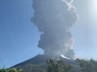 Brasileiro escapa de explosão de vulcão Stromboli na Itália