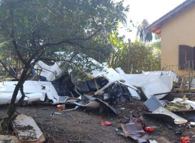 Avião monomotor cai no interior de São Paulo; acidente deixa duas pessoas mortas
