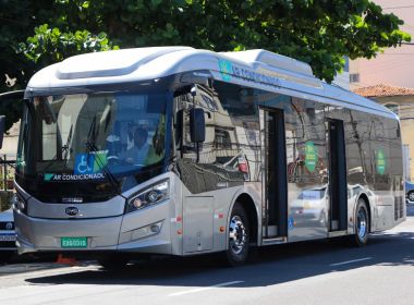 Frota de ônibus elétricos será testada em linhas de Salvador a partir dessa terça