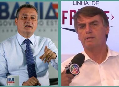 Rui diz sonhar ouvir de Bolsonaro liberação de R$ 500 milhões devidos a Bahia