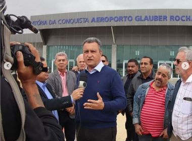 Ausência de Rui em inauguração de aeroporto gera reações variadas entre agentes políticos