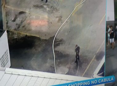 PrincÃpio de incêndio atinge Shopping Bela Vista; local é esvaziado