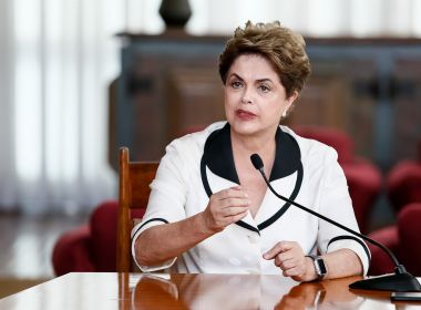 Dilma diz que não pretende se candidatar eleições: 'Estamos na fase de passar o bastão'