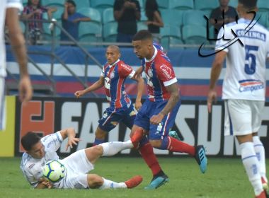 Bahia não joga bem, mas consegue gol na parte final e vence o CSA