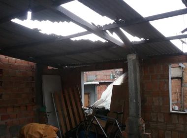 Após fortes ventos, oito casas são evacuadas em localidades de Salvador