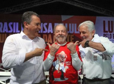 Wagner concorda com Rui Costa e diz que Lula Livre 'não pode ser a única' pauta