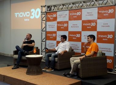 Deputados federais do Novo participam de palestra em Salvador