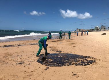 Total de Ã³leo recolhido nas praias de Salvador ultrapassa 90 toneladas, diz Limpurb