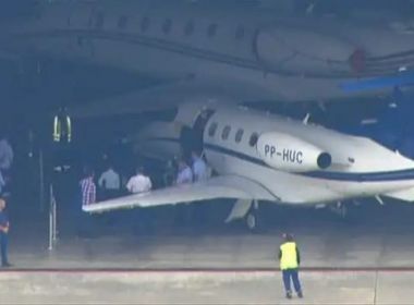 Lula usa jatinho de Luciano Huck para viajar de Curitiba para São Bernardo do Campo
