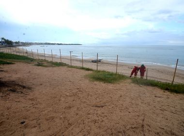 Bahia Notícias / Notícia / Praias de Salvador são cercadas após decreto da  prefeitura - 20/03/2020