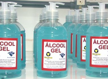 Universidade transforma bebidas apreendidas pela Receita Federal em álcool gel 