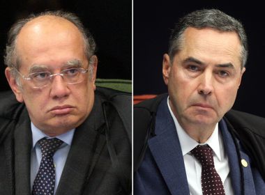 Desafetos no STF, Barroso e Gilmar Mendes criticam Bolsonaro por ato contra democracia