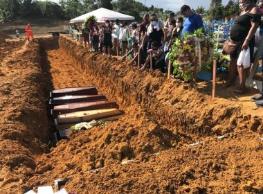 Com recorde de sepultamentos em Manaus, Amazonas possui urnas para mais 10 dias