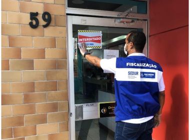 Prefeitura de Salvador já interditou mais de mil estabelecimentos por descumprir decretos 