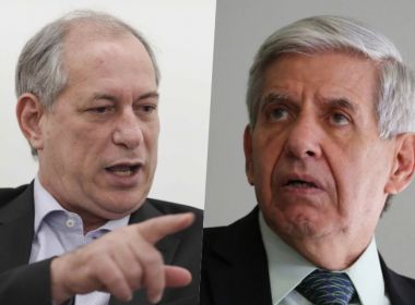 Heleno chama Ciro Gomes de 'canastrão e lixo humano'; Ciro diz não ter medo do ministro