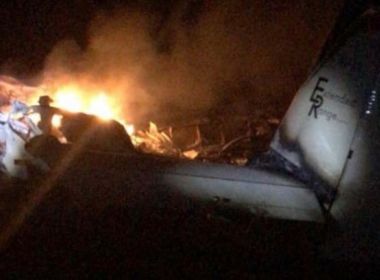 Avião carregado com cocaína cai no interior de São Paulo