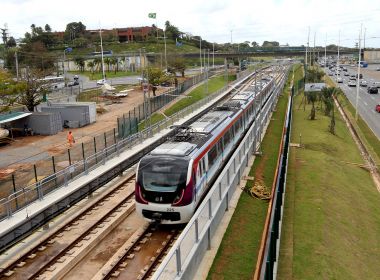 Pico de redução de demanda no sistema metroviário na pandemia foi de 71% na Bahia