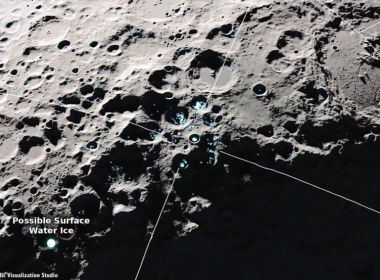 Nasa divulga estudo que indica presença de moléculas de água na Lua