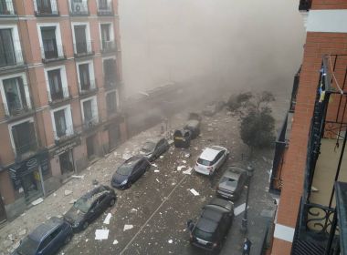 Explosão em edifício no centro de Madri deixa duas pessoas mortas