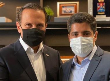 Em jantar, ACM Neto sinaliza possibilidade de apoio a Doria em 2022